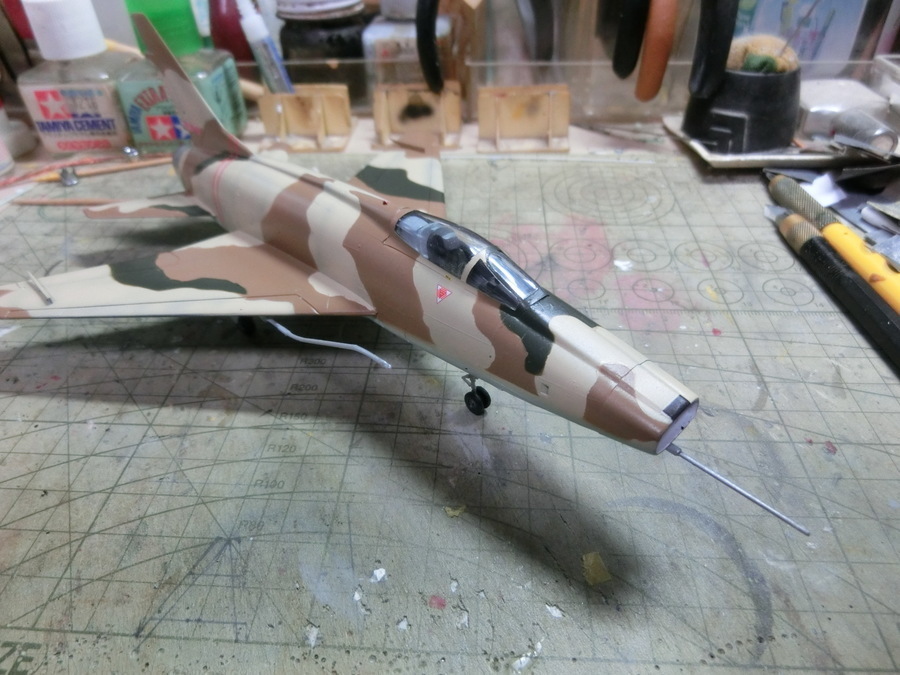 ハセ＆タミ1/72 F-100Dスーパーセイバー競作 ７: 日の丸航空隊の模型日記