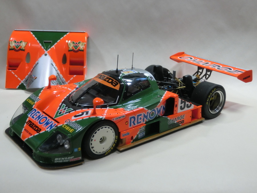 タミヤ1/24 MAZDA 787B 20: 日の丸航空隊の模型日記