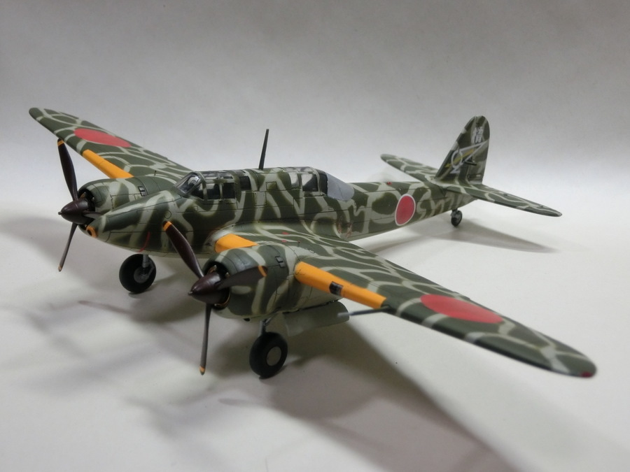 ハセガワ1/72 川崎二式複座戦闘機 屠龍 8: 日の丸航空隊の模型日記