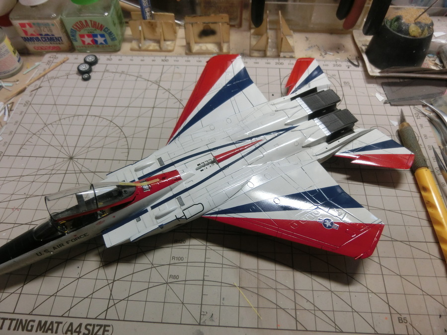 ハセガワ1/72 F-15E 改造してS/MTD作る 12: 日の丸航空隊の模型日記