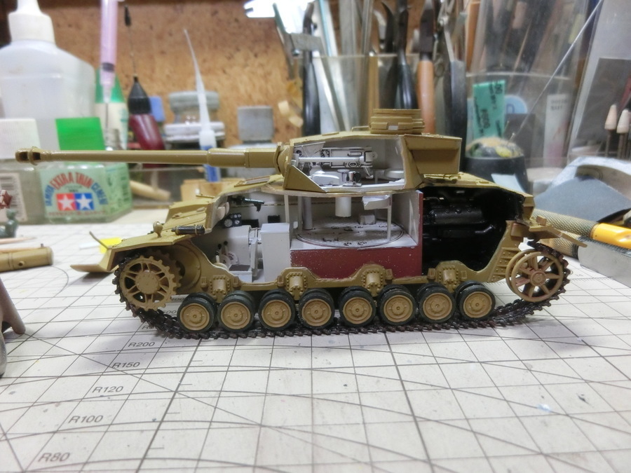 バンダイ1/48 ドイツⅣ号戦車H型 10: 日の丸航空隊の模型日記 バンダイ1/48 ドイツⅣ号戦車H型 10: 日の丸航空隊の模型日記