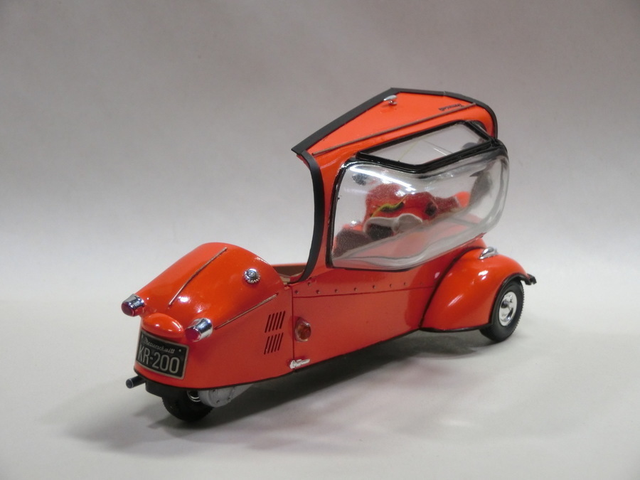 グンゼ1/24 メッサーシュミットKR200 9: 日の丸航空隊の模型日記