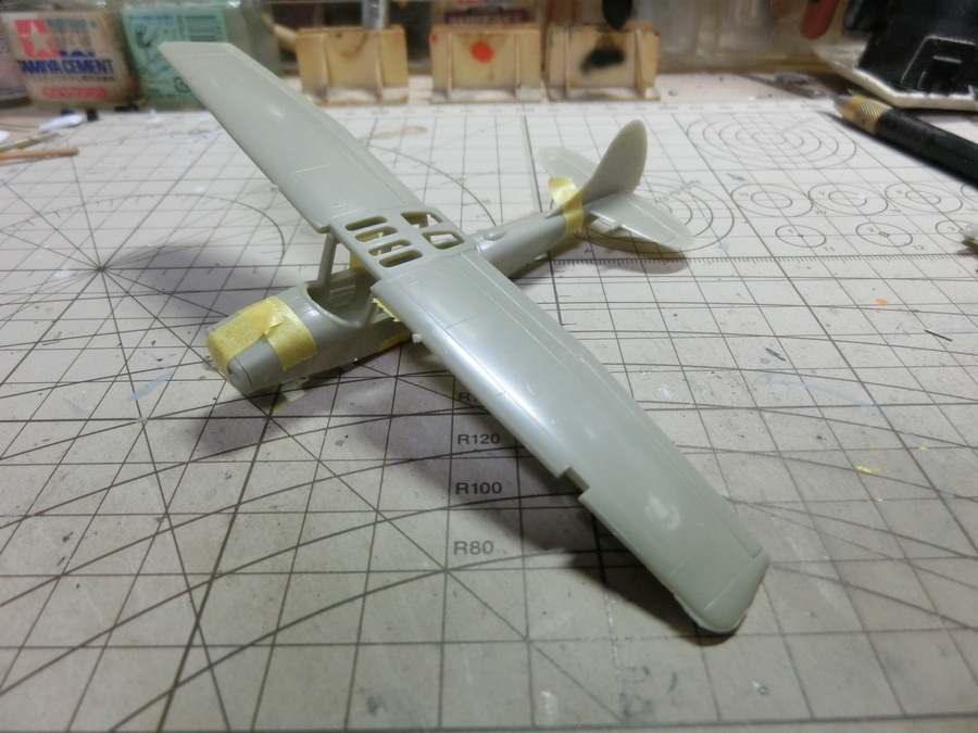 エアフィクス1/72 セスナ バードドッグO-1制作記 2: 日の丸航空隊の