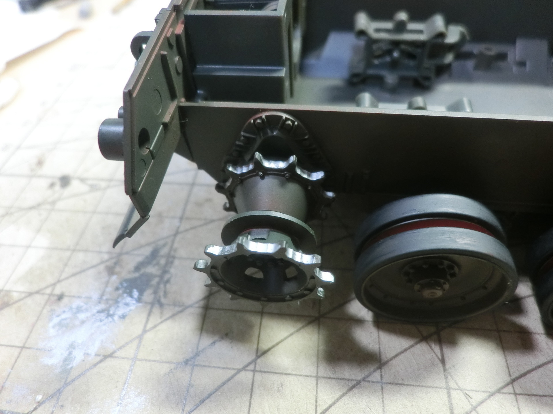 ホビージャパン1/35 74式戦車 制作記 8: 日の丸航空隊の模型日記 ホビージャパン1/35 74式戦車 制作記 8: 日の丸航空隊の模型日記