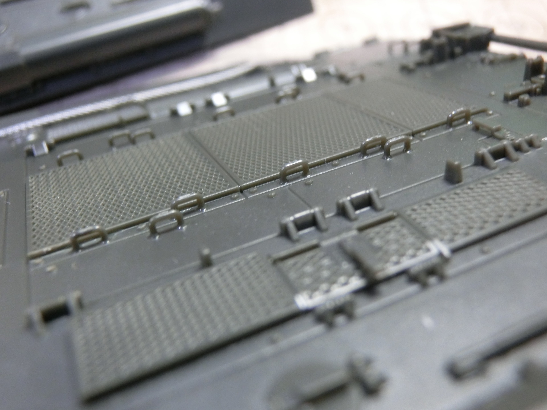 ホビージャパン1/35 74式戦車＆74式評価支援隊 制作記 2: 日の丸