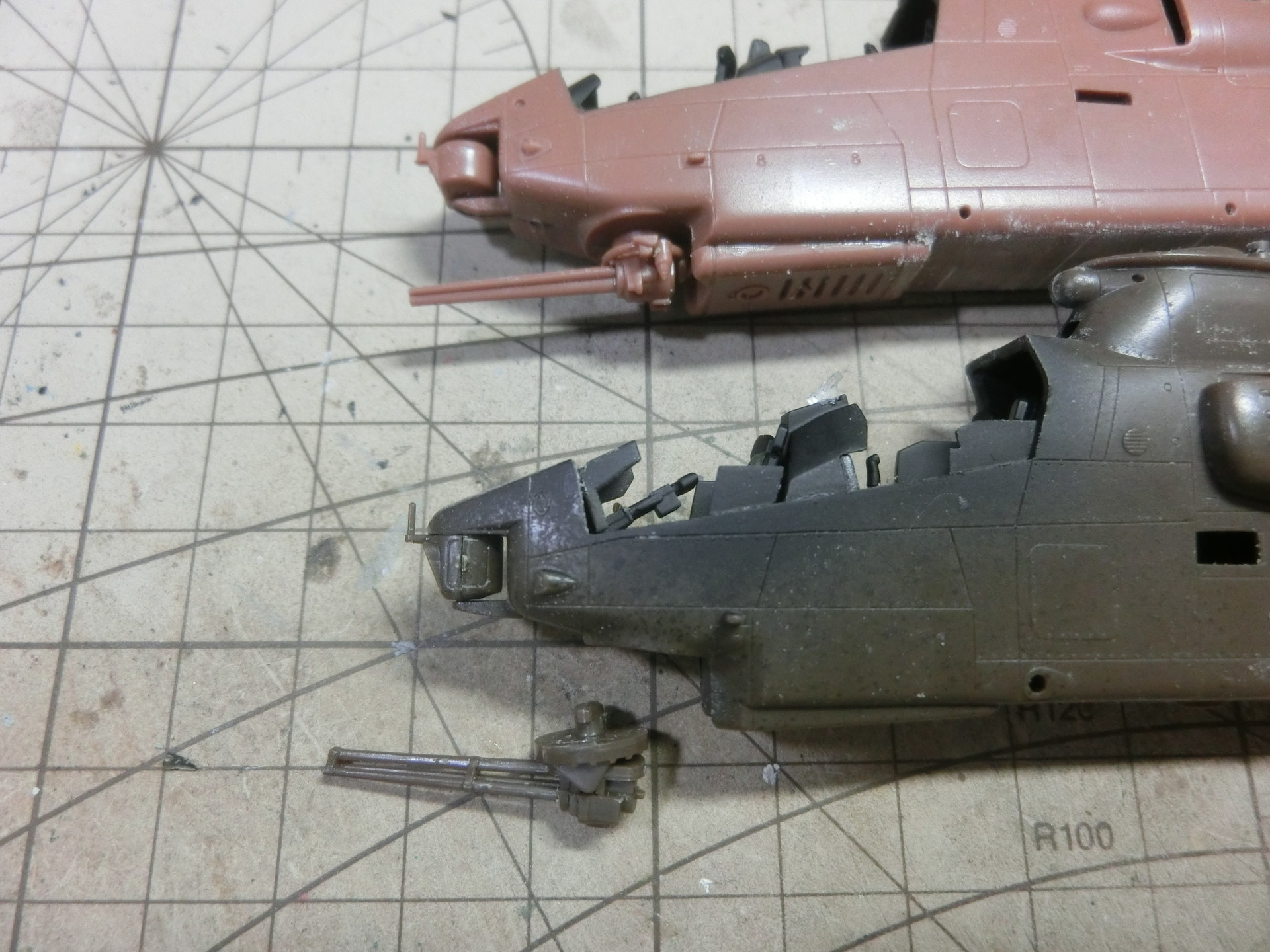 ハセ・童友社1/72 AH-1Sコブラ 制作記 ２: 日の丸航空隊の模型日記