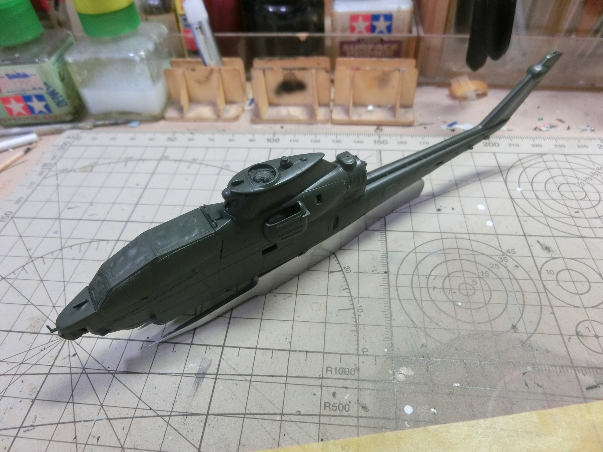 ハセ・童友社1/72 AH-1Sコブラ 制作記 ３: 日の丸航空隊の模型日記