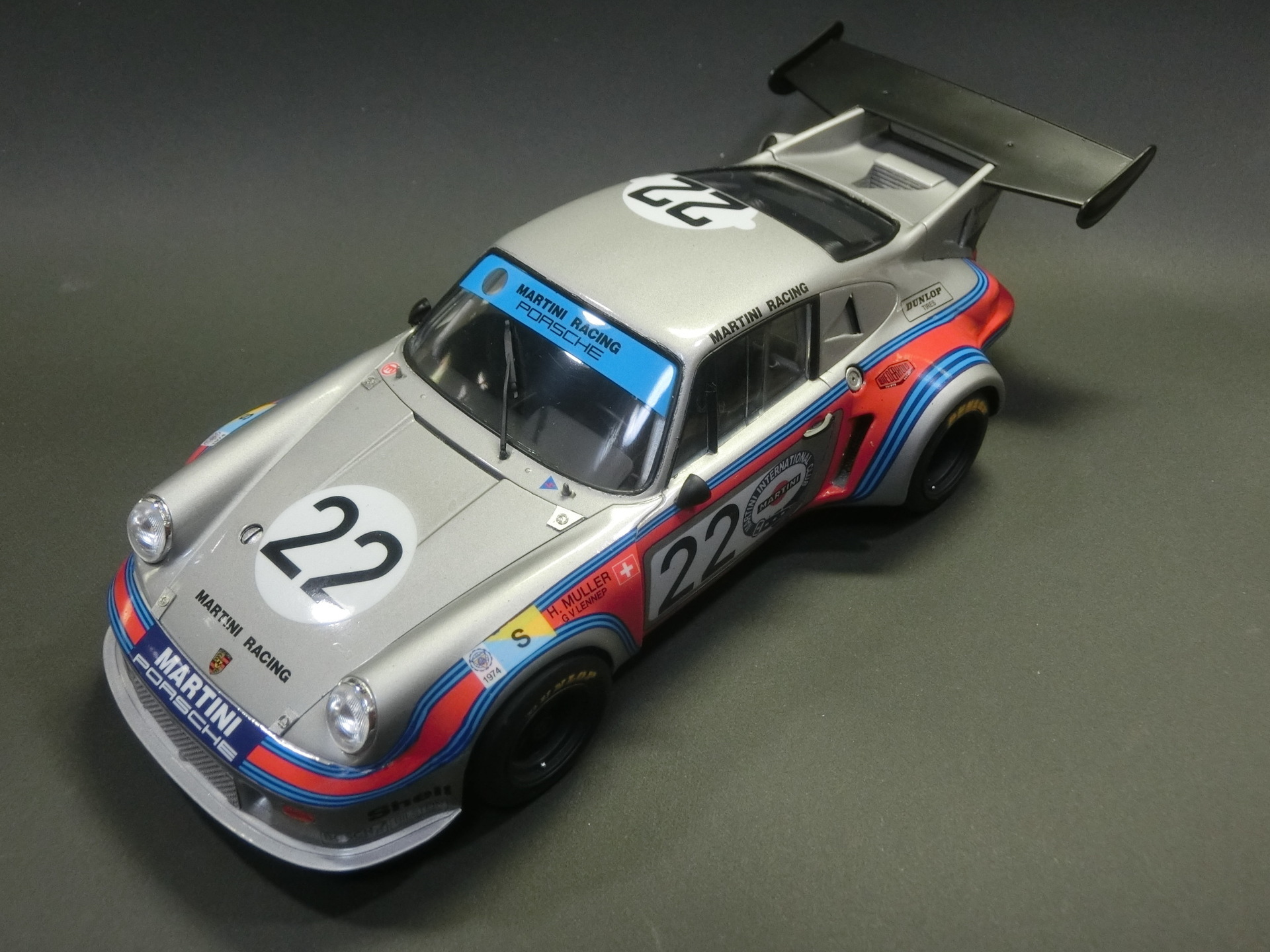 フジミ1/24 ポルシェ911カレラ RSRターボ 制作記 17: 日の丸航空 フジミ1/24 ポルシェ911カレラ RSRターボ 制作記 17: 日の丸航空